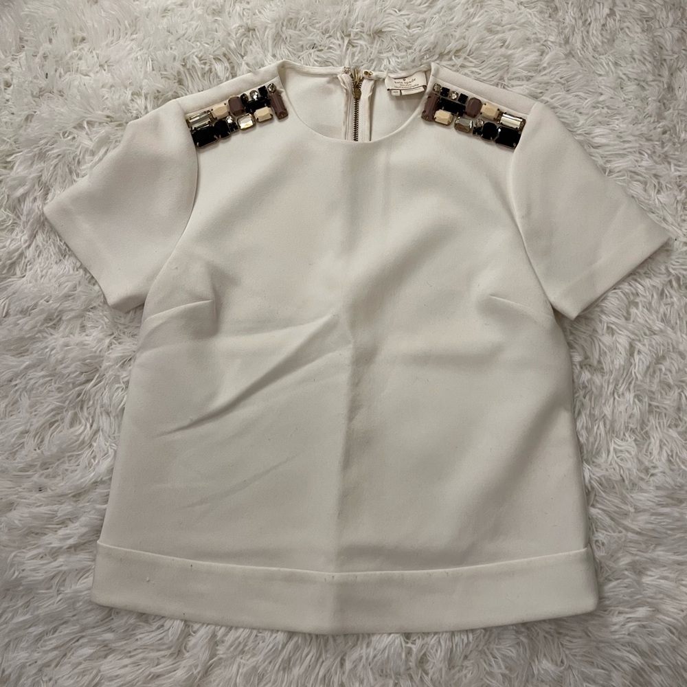 Kate Spade Top with Embellishments
